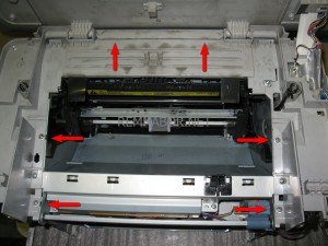 Замена термопленки на МФУ HP LaserJet 3020