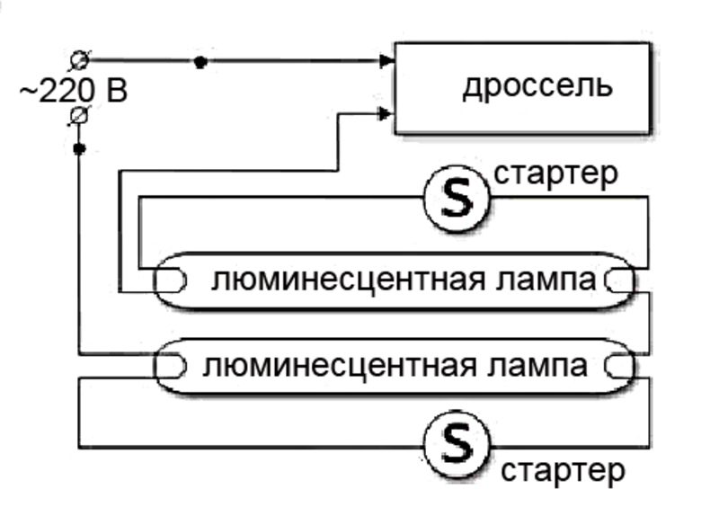 razlichnye-shemy-podklyucheniya-lyuminescentnyh-lamp-pri-pomoschi-elektromagnitnogo-i-elektronnogo-ballastov-8-1652216